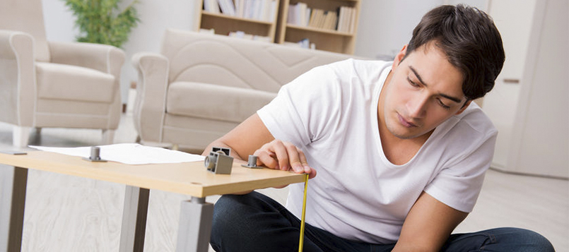 Mide bien los muebles para facilitar las mudanzas