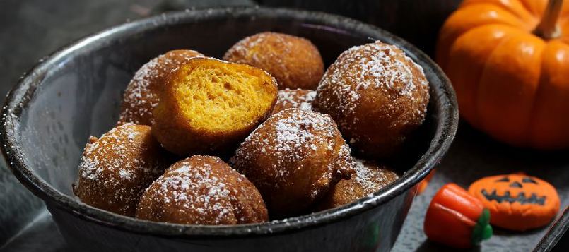 Los buñuelos de calabaza son una receta saludable