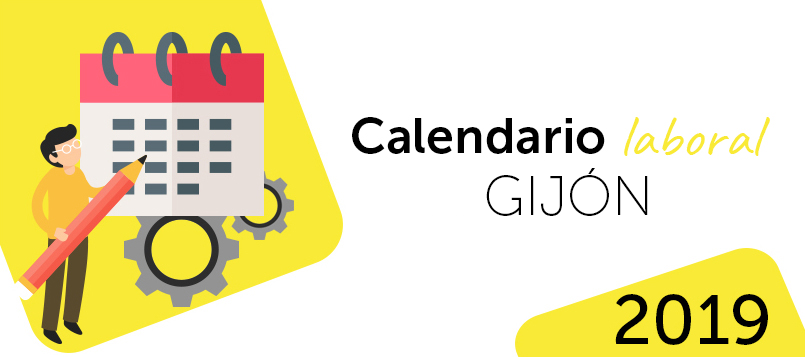 Calendario laboral en Gijón 2019