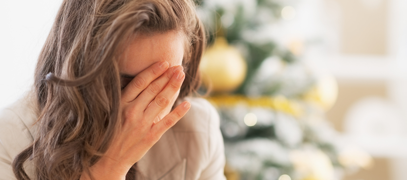 qué es y cómo se trata la depresión por la navidad