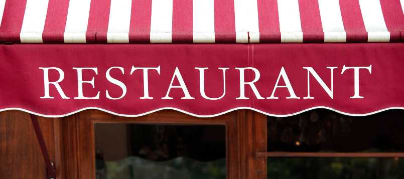 La palabra "restaurant" viene de restaurar.